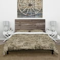 thumbnail image 2 of Designart 'Military Badges Vintage' Americana Duvet Cover Set, 2 of 4