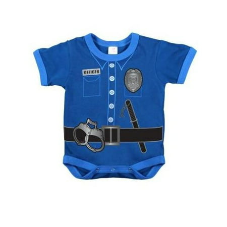 New, Police Uniform Onsie, Infant