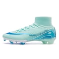 thumbnail image 3 of Zapatillas de fútbol sala de primera calidad para hombre, botas de fútbol de entrenamiento FG/TF, botas de fútbol ultraligeras antideslizantes para deportes al aire libre, venta al por mayor, 3 of 5