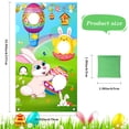 thumbnail image 3 of Easter Toss Game Skylety con 4 pufs para adolescentes y adultos, 3 of 7