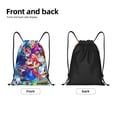 thumbnail image 5 of Lsque Mario Print Drawstring Backpack Bag Sport Gym Sackpack Cinch Bags Drawstring Bags Draw String Sport Bag-Medium, 5 of 8