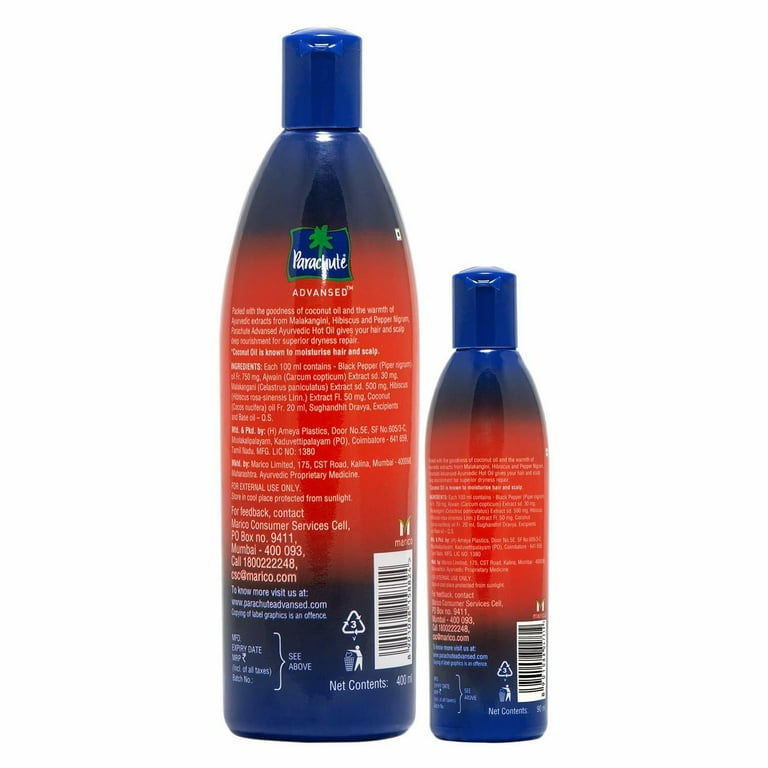 Parachute ayurvedic discount