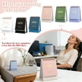 thumbnail image 2 of Standing Flip Small Desktop Calendar,Mini Desk Calendar 2026-2027,Twin-Wire Binding with Stickers for Home Office School, 2 of 4