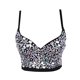 thumbnail image 1 of Sujetador push-up Yuyangstore corsé de diamantes de imitación 38C Negro, 1 of 8