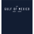 thumbnail image 2 of RIP Gulf of Mexico 1607-2025 Youth Navy Blue Crew Neck Short Sleeve Tee-Medium, 2 of 4