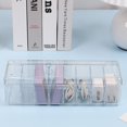 thumbnail image 3 of 2Pcs Card Storage Box Clear Plastic Trading Card Case with 8 Compartments Portable Playing Card Organizer with Lid and Removable Dividers Reusable Collectible Card Cases for Trading Cards, 3 of 11