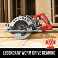 thumbnail image 2 of SKIL SPT77WML-01 7-1/4" Lightweight 15Amp Corded Magnesium Worm Drive Circular Saw, 2 of 7