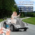 thumbnail image 4 of 12V Electric Go-kart, Boys and Girls can Take in the Children's Toy Car, Equipped with a Remote Control and USB interface, with Music and Story Functions, A Children's Transportation Toy Gift, 4 of 8