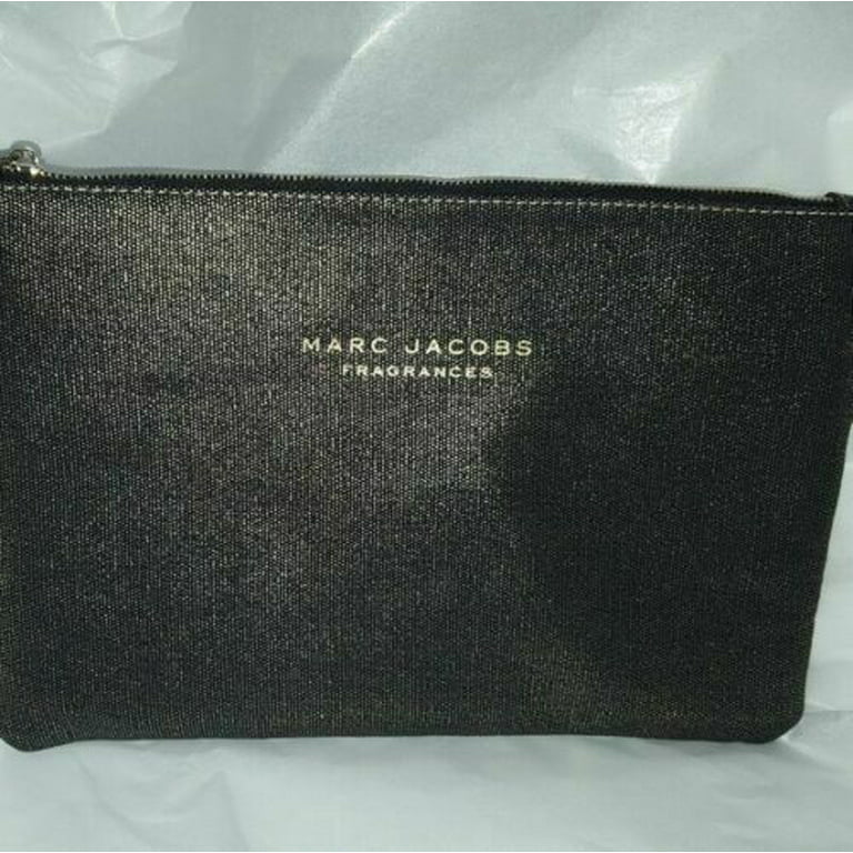 Fighter amplitude Waterfront Marc Jacobs Pouch Cosmetic Bag Dopp Kit Metallic Toiletries Makeup Travel  Bag Used - Walmart.com