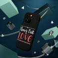 thumbnail image 3 of DistinctInk Tough Case for Apple iPhone 15 PRO (6.1" Screen), Compatible with MagSafe Charging - Never Out Of Love, 3 of 6