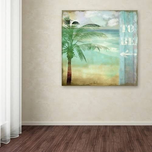 Trademark Fine Art "By the Sea III" Canvas Art by Color Bakery