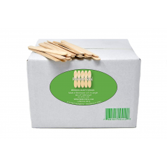 4.5 Wooden Craft Ice Cream Sticks- Pack of 1 000ct