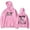 Pink, variant on Lola Young North America Tour 2025 Merch Unisex Fashion Long Sleeve Sweatshirts Stylish Hoodies