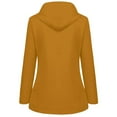 thumbnail image 4 of Manteaux d'Hiver pour Femmes Imperméables pour Femmes, Manteau de Pluie de Plein Air pour la Randonnée, Manteaux de Pluie Doublés en Molleton, Vestes de Pluie Légères à Capuche, Commandes Passées par Moi en Hiver, 4 of 5
