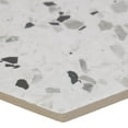 thumbnail image 5 of Industry Tile 8x10 Hexagon Spark Black Porcelain Tile (1 Box, 9.9 Sq. Ft.), 5 of 5