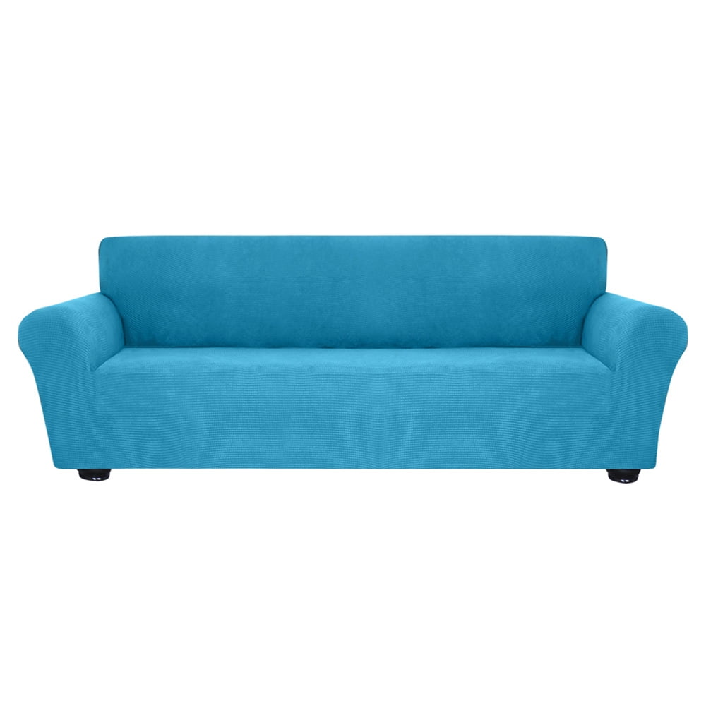 Gecheer Stretch Sofa Slipcover Spandex Slip Soft Couch Sofa Cover 4 Seater Washable for Living