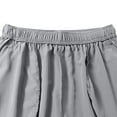 thumbnail image 7 of Mens Shorts Athletic Solid Color Polyester Outdoor Men's Shorts Casual Sports Summer Shorts Mens Shorts with Pockets Mens Workwear Shorts Mens Shorts Under $10 #2Gray,XL, 7 of 7