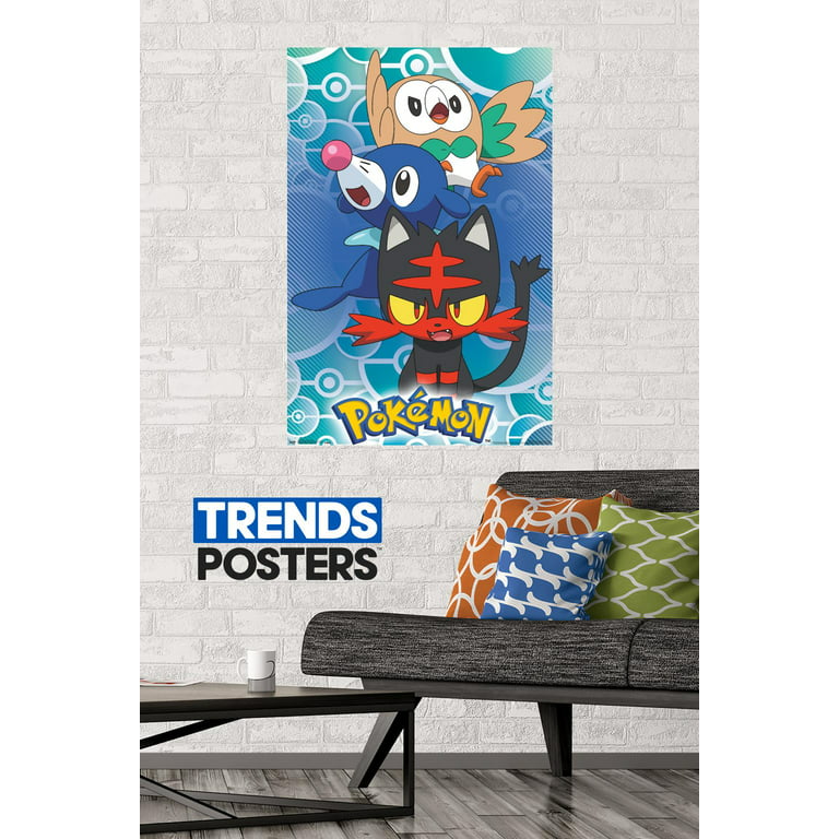 Pokemon Alola Region Concept Artwork 8 Poster Print Set 2017 Brand