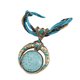 thumbnail image 5 of Qarigey Collar de piedra de cristal hecho a mano colgante de estilo bohemio para mujer regalo collar duradero para mujer N001-azul N001-Azul 2Conjunto, 5 of 6