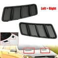 thumbnail image 2 of Partscollect 2pcs Front Left & Right Hood Vent Air Grille Cover Fit for Mercedes Benz W166 ML GL Class GL350 GL450 ML350 2012 2013 2014 2015 Replaces OE# 1668800105 1668800205, 2 of 7