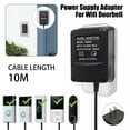 thumbnail image 4 of Power Supply Adapter for Video Doorbell Pro and Doorbell 2,TWSOUL 500mA Adapter and 10M Wires AC Adapter Plug Wall Outlet Plug-in, 4 of 11