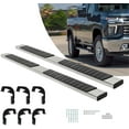 thumbnail image 2 of SHZAITOR 2-Pack 6 Inches Running Boards Bars Side Steps Replacement for 2019-2023 Silverado 1500/2020-2022 Silverado 2500HD 3500HD Double Cab, 2 of 7