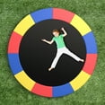 thumbnail image 3 of Patiojoy Coussin de Trampoline Universel 12 Pieds Couverture de Ressort de Trampoline avec Crochet et Boucle Multicolore, 3 of 9