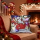 thumbnail image 1 of Funda de almohada de poliéster, decoración navideña, almohadas LED navideñas, regalos navideños, almohadas LED que pueden parpadear o permanecer encendidas, dos modos de cambio, cojines de sofá estamp, 1 of 6