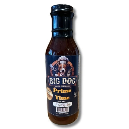Prime Time Steak Sauce All-Natural Bold and Balanced Flavor