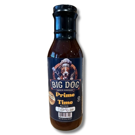 Prime Time Steak Sauce All-Natural Bold and Balanced Flavor