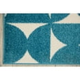 thumbnail image 3 of Nourison Harper Geometric Blue 4' x 6' Area Rug, (4x6), 3 of 4