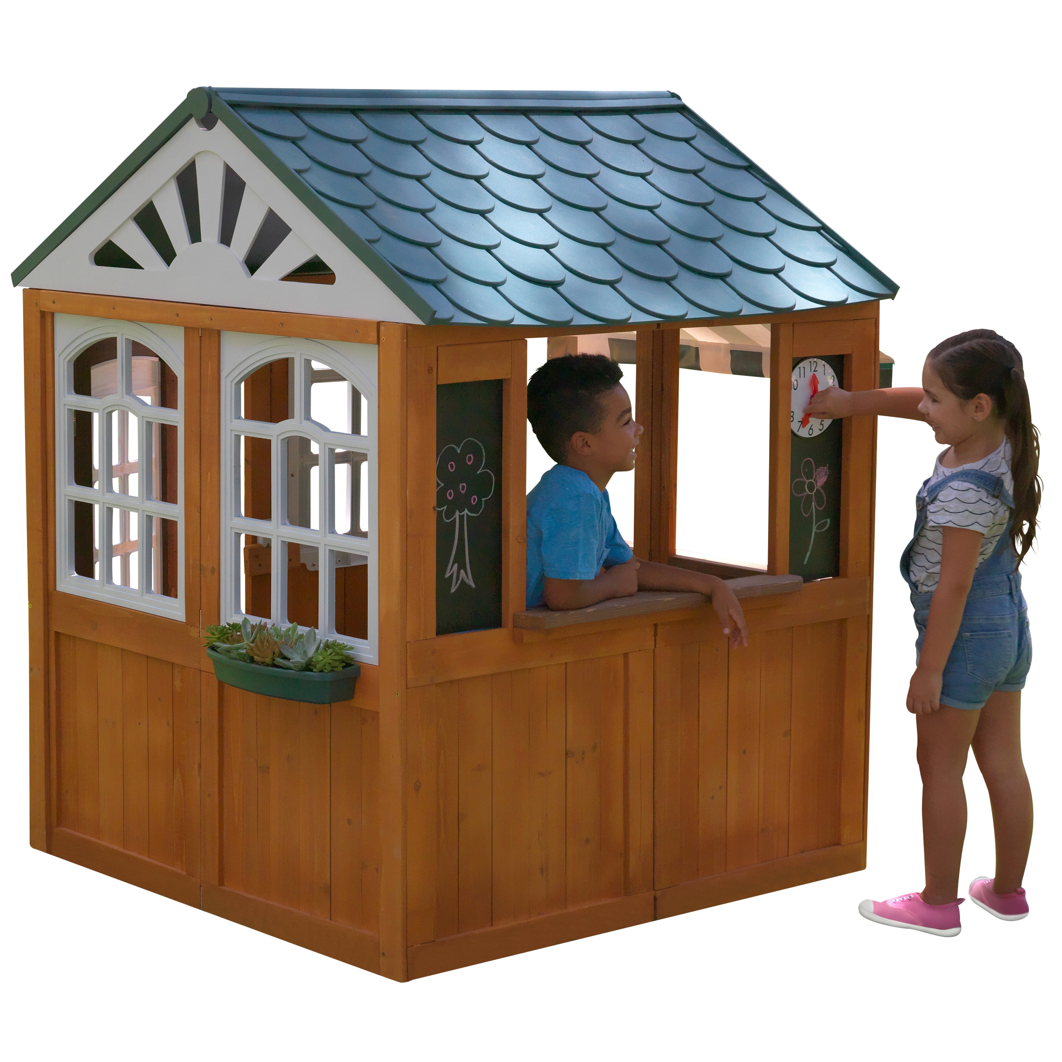 garden view outdoor playhouse