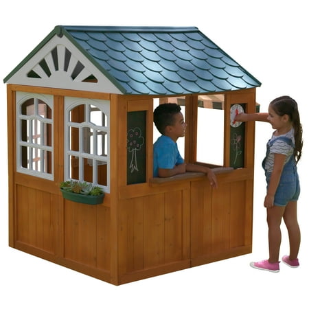 Big Backyard Bayberry Ready To Assemble Wooden Playhouse Brickseek