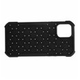 thumbnail image 3 of Carcasa trasera para teléfono móvil, carcasa protectora trasera a prueba de polvo para iPhone 12/12 Pro, color negro, 3 of 5