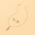 thumbnail image 4 of Conjunto de aretes de collar de diamantes de joyería de moda para damas Wmkox8yi sjalhkljlk1335, 4 of 6