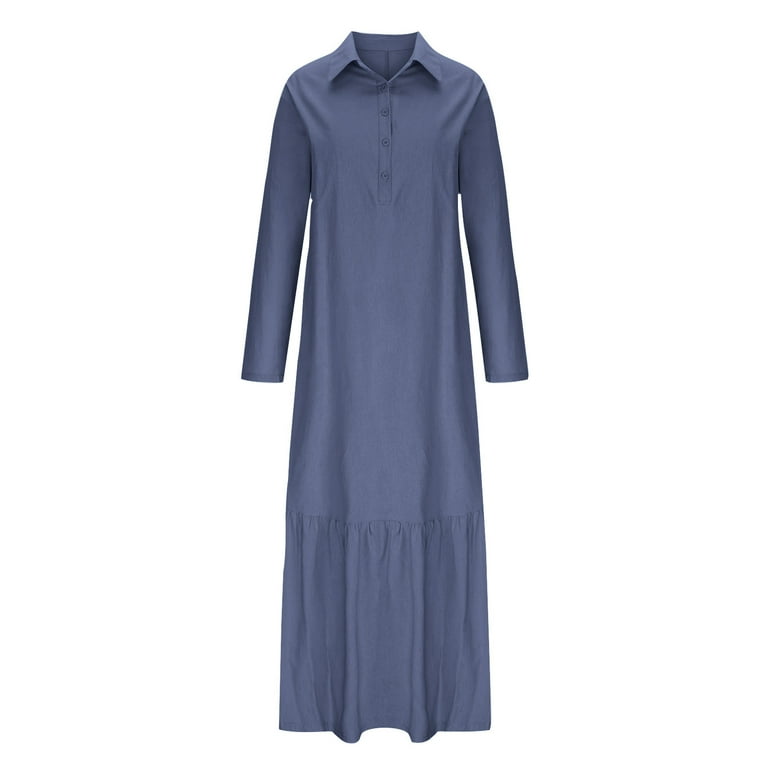 knee length dresses for ladies The Shift Dress in Stretch Linen main image 1