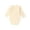 119Light Yellow288, variant on MEZZALL Child Summer Ribbed Baby Bodysuits Long Sleeve Soft Breathable Romper Boys Home Solid Color Crew Neck Fashionable Onesies