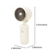 thumbnail image 3 of RKSTN portable fan Handheld Fan Summer Portable Carry Small Fan Rechargeable Household Small Fan Student Dormitory Outdoor Gift Fan Light Sound Low Noise, 3 of 8