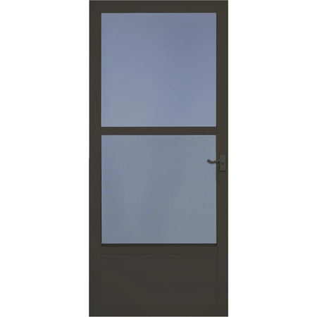 Larson Classic Metal Tech Lever Handle Aluminum Storm Door Brickseek