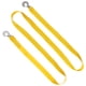 thumbnail image 2 of Cuerda de remolque para coche de una tonelada, práctica y duradera, kit para exteriores, cuerda de remolque de nailon de doble espesor (amarilla, gancho de águila), 2 of 6