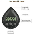 thumbnail image 2 of Silent Non-Ticking Battery Operated Shower Timer, Waterproof Digital Timer, Small Size Cute Timer Green, 2 of 5