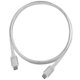 thumbnail image 1 of Cable USB 3.1 Gen 2 Tipo C SilverStone 1 m Trenzado de Nylon, 1 of 2