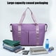 thumbnail image 5 of pstuiky Bolsa de viaje grande bolsa expandible para gimnasio equipaje de mano para mujer con funda para carrito y bolsillo impermeable bolsas de lona de viaje., 5 of 7