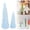 C, variant on Desktop Ornament,Christmas Tree Table Decor Set Of 2 Resin Christmas Tree Figurines 9.5"/6.5" For Christmas Tabletop Decor Indoor Winter Mantelpiece Decorations
