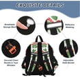 thumbnail image 3 of ALAZA Frog with Mushroom Mini Backpack School Bookbag Age 3-7 Medium, 3 of 7