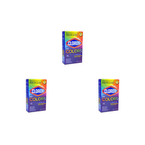 Clorox² for Colors Powder Stain Remover & Color Booster, Original Scent, (2 oz X 3 ) Pack
