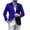 50 Blue, variant on guisaled Mens Blazers Dressy Casual Slim Fit Lightweight Sport Coats Color Block One Button Notch Lapel Suit Jackets Office Business Work Jacket