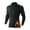 Black, variant on Generic Men's Thermal Compression Shirts Mock Turtleneck Long Sleeve Fleece Lined Undershirt Base Layer Running T Shirt