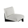 thumbnail image 4 of Meridian Furniture Chapman Cream Boucle Fabric Accent Chair, 4 of 8