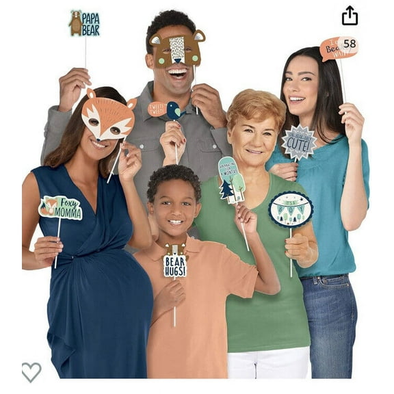 Bear-ly Wait Photo Props